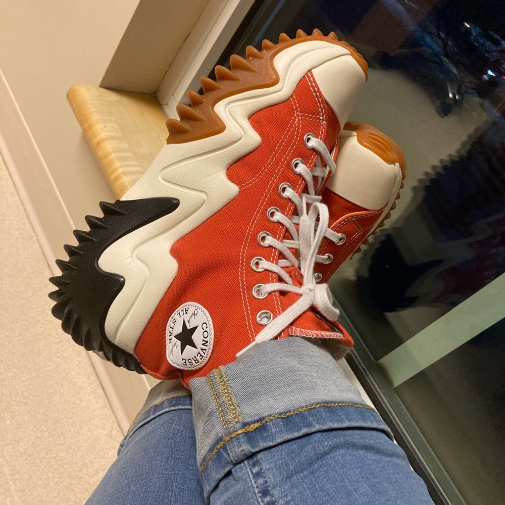 LAST PAIR! LAST CALL! CONVERSE RUN STAR IN MANTRA ORANGE - Picture 9 of 10